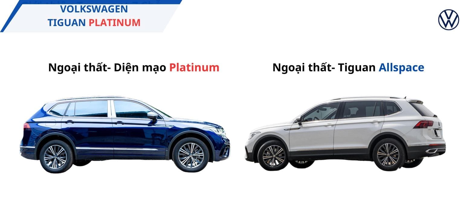 Ngoại Thất Xe Tiguan 2024 bắt mắt 