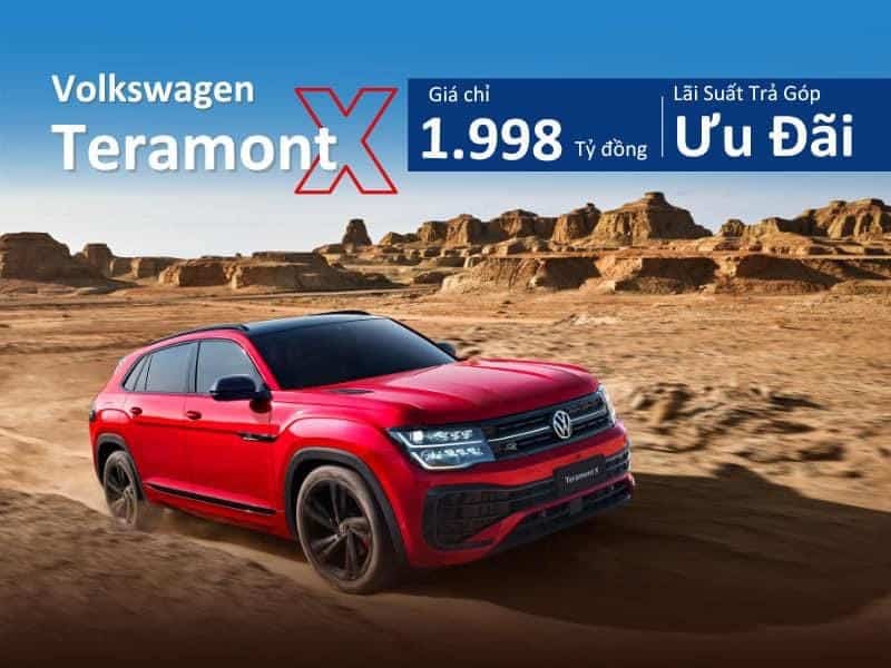 Volkwagen Teramont X ưu đãi khủng nhất trong năm